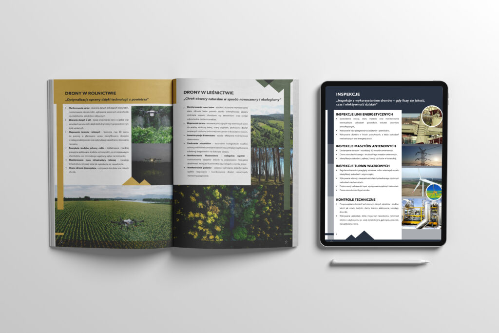 magazine with ipad mockup